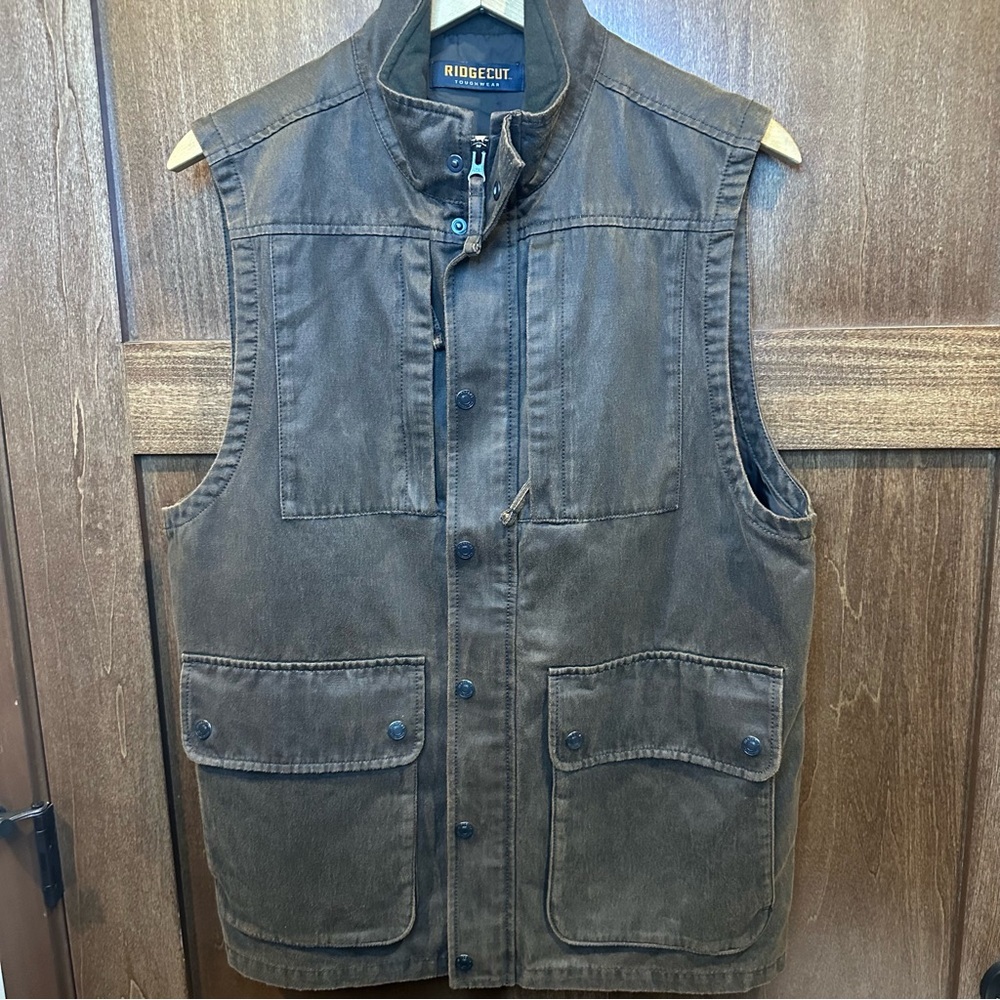 Ridgecut Brown Work Vest - Men's